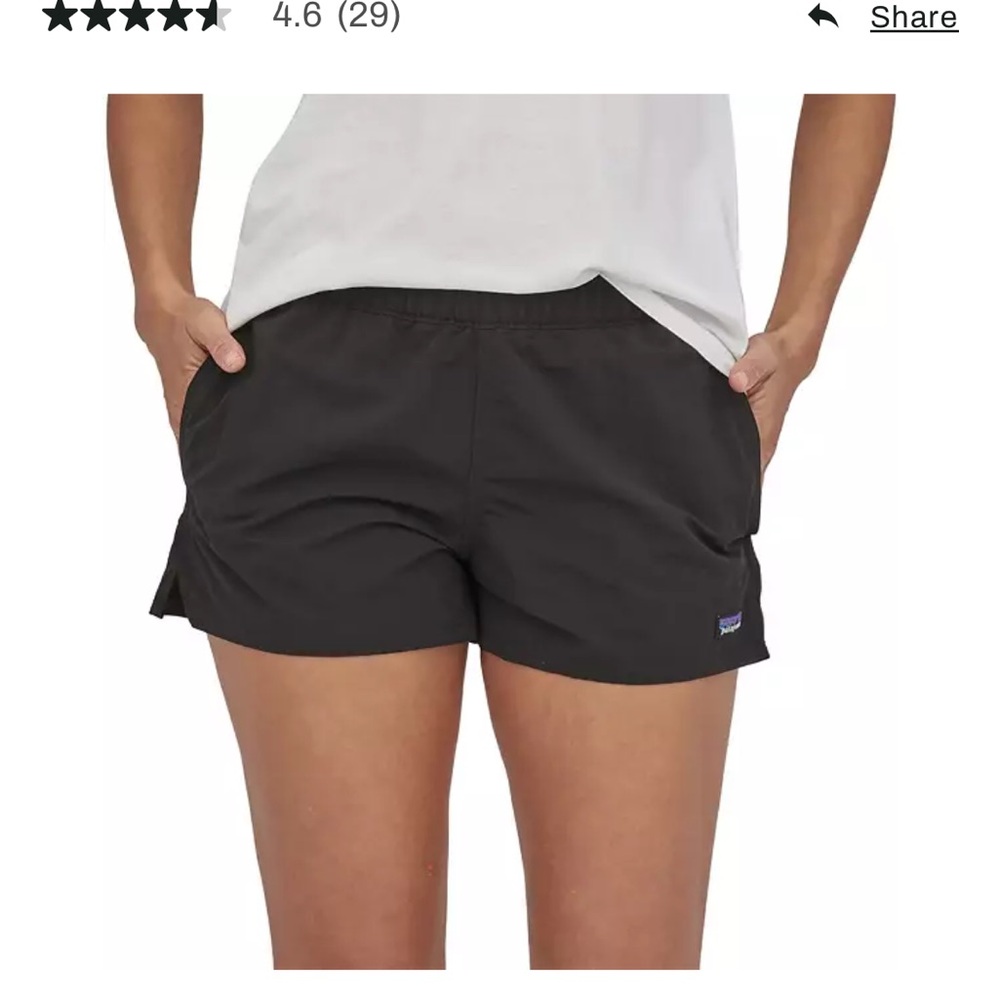 Patagonia woman’s 5” barely baggies shorts